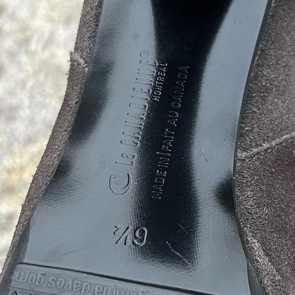 LA CANADIENNE suede booties - Picture 5 of 8